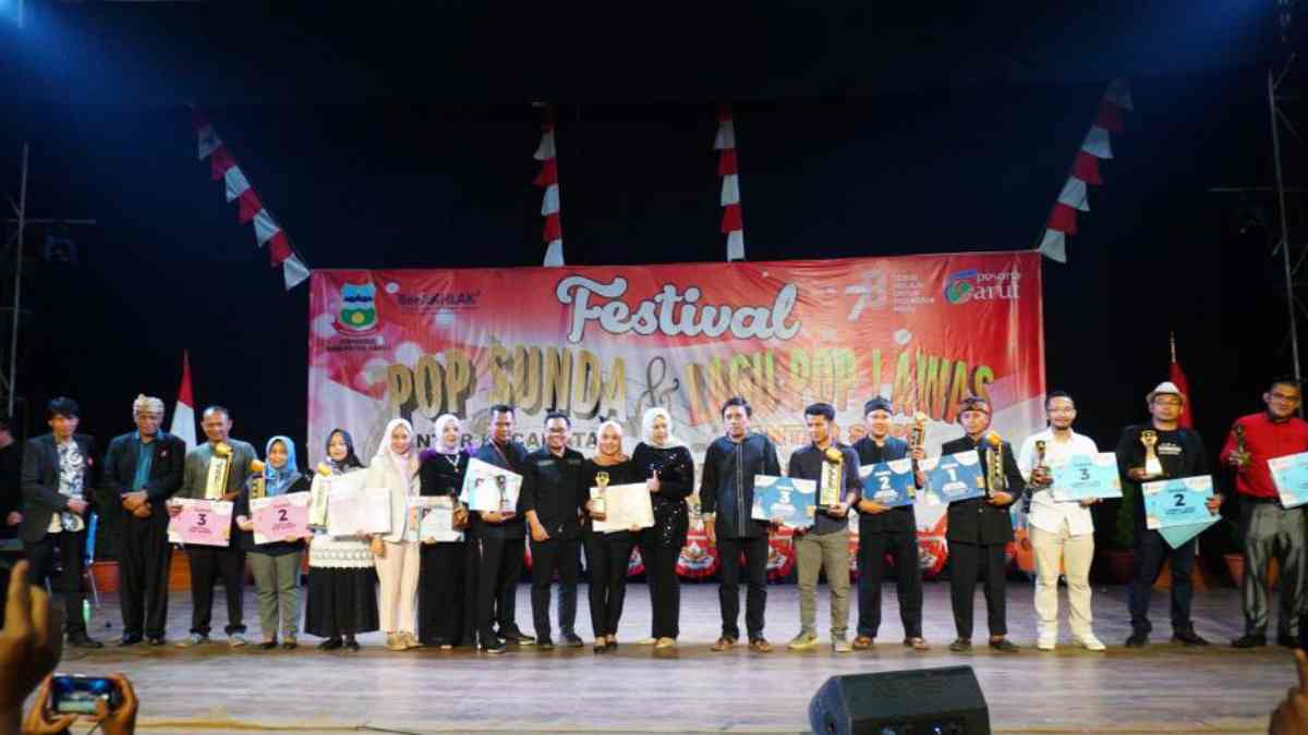 Bupati Garut Buka Festival Lagu Pop Sunda dan Lawas dengan Semangat Kemerdekaan