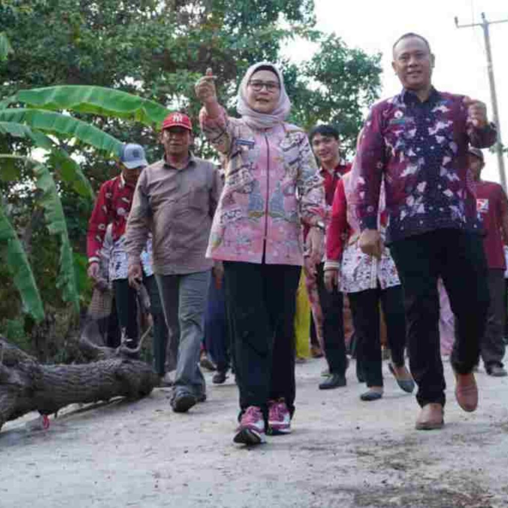 Bupati Indramayu Nina Agustina Kebut Pembangunan Jalan, 88.73% Kondisi Mantap
